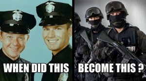 From "Protect & Serve" to "Control & Suppress"!