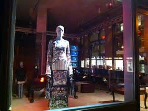 "Mannequin ladies are yesterday's babies...stood up in the window alone"